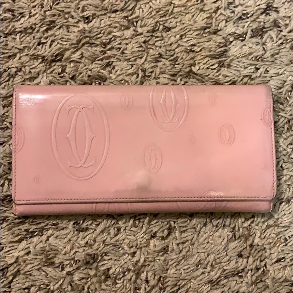 Pink Cartier Wallet